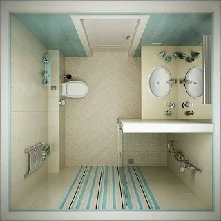 تصاميم حمامات المساحات الصغيرة